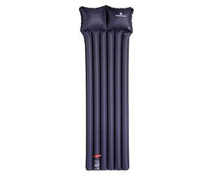Ferrino Gonflatable Mattress-6 TUBES-180 x 50 cm W/Pump Matelas d'alpinisme, d'alpinisme et de Trekking, Adulte Unisexe, Bleu (Bleu), Taille Unique
