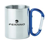 Ferrino Inox Cup - With Carabiner Argenté - Popottes et couverts outdoor