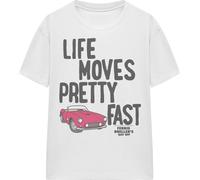 Ferris Bueller's Day Off - "Slow Down" T-shirt Homme/Femme Unie TV15641 (XXL) (Blanc)