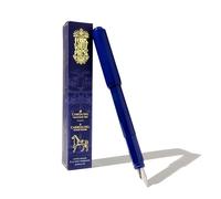 Ferris Wheel Press | Stylo à plume Carrousel | Corps en mélange acrylique | Embout fin | Capuchon à clic étanche à l'air | After Hours | Bleu foncé | Plume fine