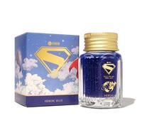 Ferris Wheel Press, Warner Bros. Discovery, licence officielle, édition spéciale Superman, encre pour stylo-plume, bleu héroïque, 28 ml
