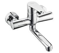 Ferro Algeo mitigeur de lavabo murale chrome BAG3