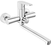 Ferro Algeo mitigeur de lavabo murale chrome BAG3A