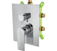 Ferro Algeo Square mitigeur bain-douche encastrée chrome BAQ7P3BOX