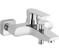 Ferro Algeo Square mitigeur bain-douche murale chrome BAQ1