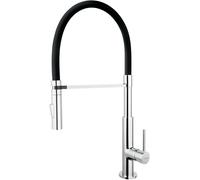 Ferro Libretto mitigeur de cuisine sur pied chrome-noir BLE4B