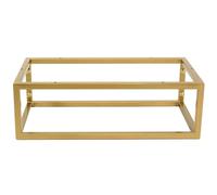 FERRO modern design Console murale dorée pour dessus de lavabo 60 x 35 x 19 cm - Support de lavabo - Patins de meuble - Support de lavabo - Support de console de lavabo
