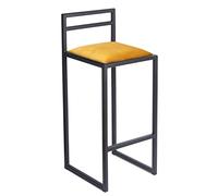FERRO modern design Tabouret Bar Cuisine Noir 84cm - Fatto a Mano Chaise de Bar - Stile Loft