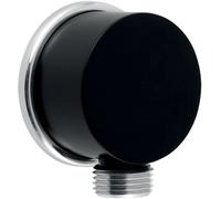 FERRO Raccord coudé universel pour flexible de douche 1/2", noir D/STENAA1,5