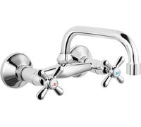 Ferro Retro New mitigeur de lavabo murale chrome XD3