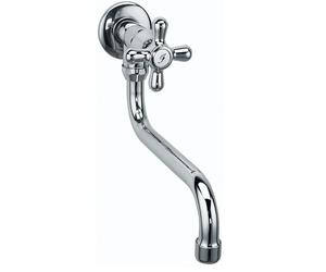 Ferro Retro vanne de lavabo murale chrome Z40