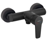 Ferro Ritto mitigeur de douche murale noir BTR7BL
