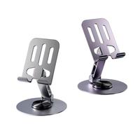 Ferro Stars Support de téléphone portable réglable - Rotatif à 360° - Pliable - Pour table