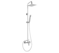 Ferro Vitto VerdeLine ensemble de douche mural oui chrome NP81BVI7UVL