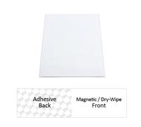 Ferroflex® A4 Flexible 3M ™ Auto-Adhésif et Brillant Blanc Draure de Surface á Essuy