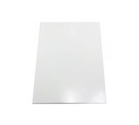 Ferroflex® A4 Flexible 3M Auto-Adhésif et Brillant Ferreux Blanc Ferreux Pour Les Murs, Créant Des Aimants Surfaces Instantanées Attirera Vers - 1 Feuille