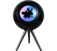 FerroFluid Haut-parleur avec lumières RVB - Visualiseur audio 15 W × 2, haut-parleur Dancing Ferrofluid Bluetooth 5.3, système sonore portable de 4500 mAh pour maison/bureau/salle de jeux (noir)