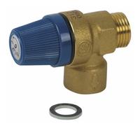 Ferroli - Soupape sanitaire - 39809950 : Vanne globe en Métal, 1/2 in, Compression