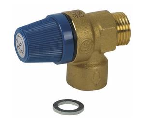 Ferroli - Soupape sanitaire - 39809950 : Vanne globe en Métal, 1/2 in, Compression
