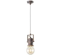 ferroluce rétro Suspension Urban sans verre E27, taupe