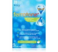 FERROTONE Natural source of iron with vitamin C solution buvable avec teneur en fer 28 pcs