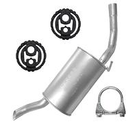 FERROZ Pot d’échappement arrière pour Peugeot Expert I 1 10.1995-12.2006 1.9 TD 2.0 HDI