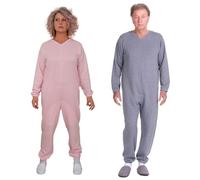 FERRUCCI COMFORT Grenouillère avec Zip au Dos - 9014/1 - pour Ceux Qui souffrent d'incontinence - Tissu d'hiver