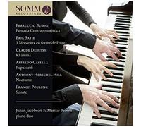 Julian Jacobson – Werke für Klavierduo – NAXOS