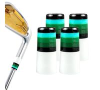 Ferrules de golf pour fers Jeu de 4 pièces avec protection anti-rayures | Ferrules protecteurs de fers de golf pour golfeurs professionnels techniques préparation de tournois atelier