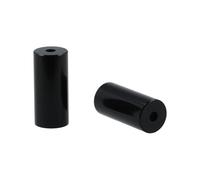 Ferrules en aluminium Elvedes Ø 3,65 à Ø 5,5mm (x50) Noir