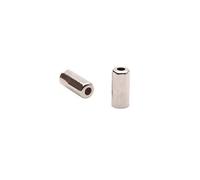 Ferrules etanches aluminium Elvedes (x200) Argenté