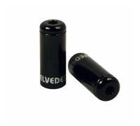 Ferrules etanches aluminium Elvedes (x50) Noir