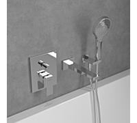 Ferrure encastrée Villeroy et Boch TVS12500300061 Architectura Square 150x190x54mm chromé