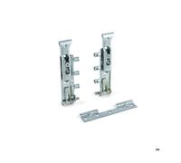 Ferrures de suspension invisibles pour armoires Levelup avec platine - 4008605 - Emuca