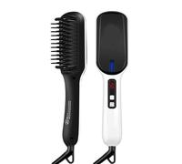 Fers À Defriser Les Cheveux Barbe Toilettage Multifonctionnel Defriser Les Cheveux Peigne Hommes Barbe Lisseur Brosse Peigne Soins Des Cheveux