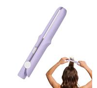 Fers à lisser,2-en-1 Lisseur et Boucleur à Chauffage Rapide | Modèle Mini 20W pour Cheveux Courts,Pour la nuit, franges, ondulations, plage, sommeil, voyage, filles, femmes, Noël