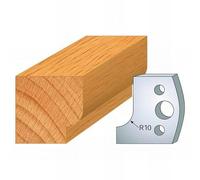 Fers de Toupie - Hauteur 40 mm - Epaisseur 4 mm - 2 trous diamètre 6 mm entraxe 24 mm