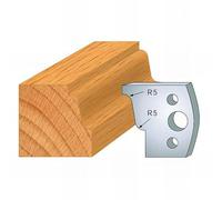 Fers de Toupie - Hauteur 40 mm - Epaisseur 4 mm - 2 trous diamètre 6 mm entraxe 24 mm