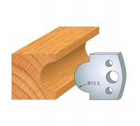 Fers de Toupie - Hauteur 40 mm - Epaisseur 4 mm - 2 trous diamètre 6 mm entraxe 24 mm