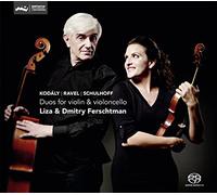 FERSCHTMAN DIMITRI (cello) - Kodaly, Schulhoff, Ravel : Duos for Violin & Violoncello