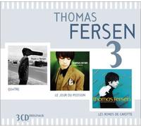 Fersen, Thomas - Coffret 3 CD : Qu4tre / Le Jour du poisson / Les Ronds de carotte