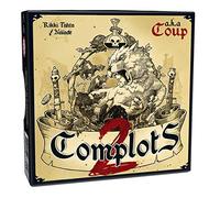 Ferti Games - Jeu d'Ambiance, Complots 2, Noir et Rouge