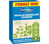FERTILIGENE BOUG3 - Bouillie Bordelaise Express Mini Granulés UAB 300 g - Polyvalent et efficace sur nombreuses maladies - Protège verger et potager - Mini granulés sans grumeaux - Frabriqué en France