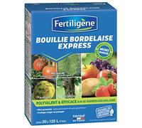Fertiligène BOUG5N - Bouillie Bordelaise Granulés Solubles UAB 500 g - Polyvalent et Efficace sur Nombreuses Maladies - Protège verger et Potager - Mini granulés sans grumeaux - Frabriqué en France