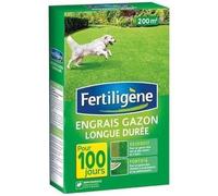 FERTILIGENE Engrais gazon longue durée - 4 kg - 200 m² /nc