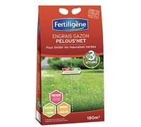 Fertiligène Engrais Gazon Pelous'Net Limite Les Mauvaises Herbes 180 m²