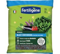 Fertiligène – Engrais granulés Bleu universel – Toutes cultures – UAB – Sac 3 kg