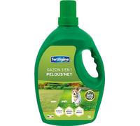 FERTILIGENE - Engrais Liquide Gazon 3 en 1 Pelous'Net 3 L - Reverdit le gazon - Limite mauvaises herbes et l'apparition des mousses - Avec bouchon doseur - Pour 200 m² - Fabriqué en France