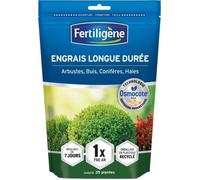 FERTILIGÈNE - Engrais Longue durée Osmocote max Arbustes, Buis, Conifères, Haies 700g