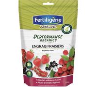 FERTILIGENE NATUREN POEFR7 - Engrais Granulés Performance Organics Fraisiers, Petits Fruits UAB 700 g - Résultats dès 1 semaine - Récoltes x2 - Extraits végétaux enrichi en guano marin - Pour 14m²